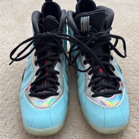 NIKE Youth Posite Mix 97 (DH6490-400) Baby Blue Basketball Shoes-Size 6 1/2 (Y) - Picture 4 of 10